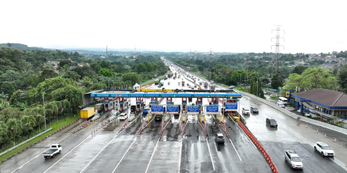 Gerbang jalan tol. (Foto: Jasa Marga)