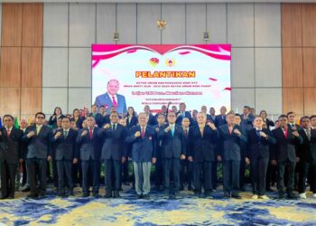 Pelantikan pengurus KONI NTT oleh KONI Pusat.(Foto> Dok. KONI Pusat)