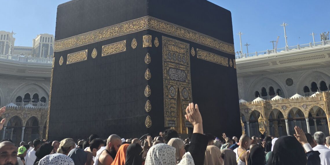 Kabah di Mekkah Arab Saudi.(Foto: Dok. Kementerian Haji)