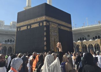 Kabah di Mekkah Arab Saudi.(Foto: Dok. Kementerian Haji)