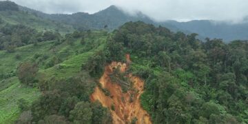 Longsor di Sumedang.(Foto: Humas Pemkab Sumedang)