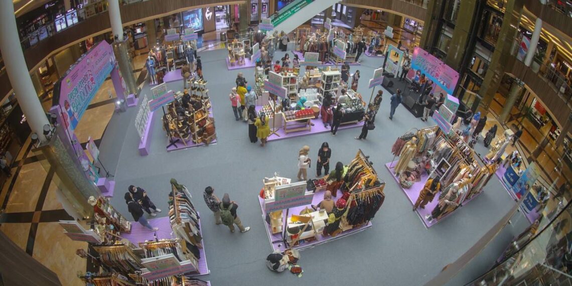 Pameran produk kreatif di mal Kota Bandung.(Foto: Humas Pemkot Bandung)