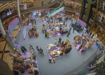 Pameran produk kreatif di mal Kota Bandung.(Foto: Humas Pemkot Bandung)