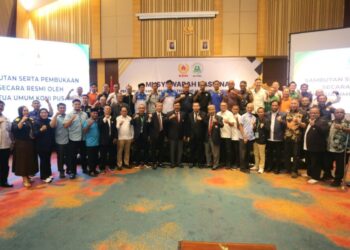 Pengurus Besar Persatuan Tenis Meja Seluruh Indonesia (PB PTMSI) melaksanakan Musyawarah Nasional (Munas) Tahun 2026, pada Kamis 5 Februari 2026.(Foto: Humas KONI Pusat)