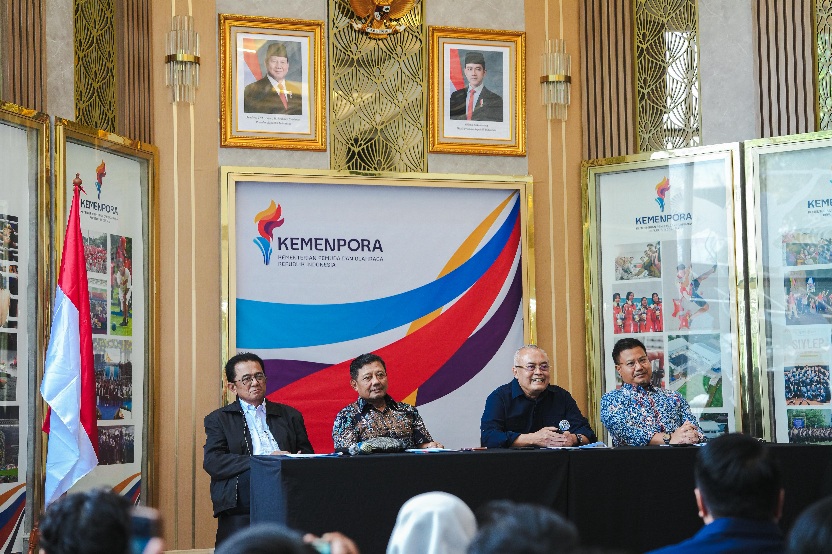 Kemenpora RI memperpanjang pendaftaran seleksi terbuka jabatan pimpinan tinggi madya untuk Deputi Bidang Pengembangan Industri Olahraga.(Foto: Dok. Kemenpora)