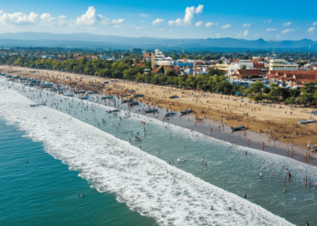Pantai Pangandaran. (Foto: Diskominfo Kab Pangandaran)