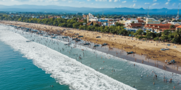 Pantai Pangandaran. (Foto: Diskominfo Kab Pangandaran)