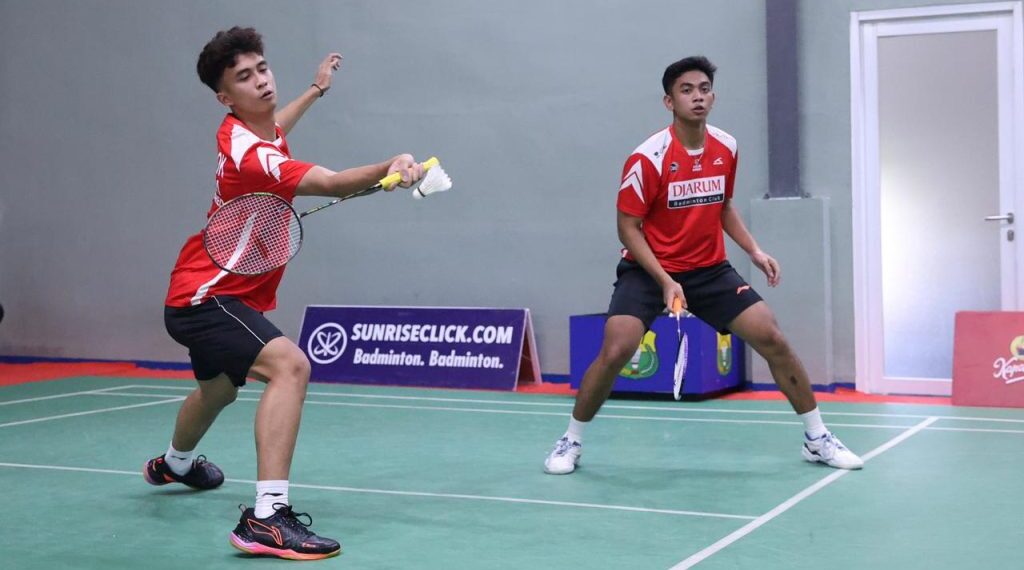 Muhammad Rizki Mubarrok/Raihan Daffa Edsel Pramono (Djarum Kudus).(Foto: Dok. PBSI)