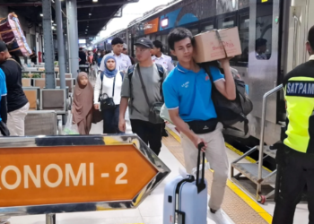 Stasiun kereta api.(Foto: Istimewa)