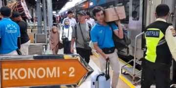 Stasiun kereta api.(Foto: Istimewa)