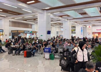 Stasiun Whoosh saat Imlek.(Foto: Istimewa)