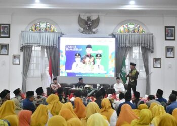 Tahrib Ramadan di Sumedang oleh PDM Muhammadiyah.(Foto: Humas Pemkab Sumedang)