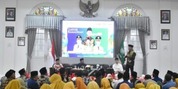 Tahrib Ramadan di Sumedang oleh PDM Muhammadiyah.(Foto: Humas Pemkab Sumedang)