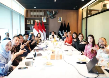 Audiensi Tatler Asia di Gedung Autograph, Jakarta, Selasa (10/2/2026).(Foto: Ekraf)