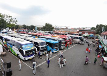 Terminal bus.(Foto: Humas Pemkot Bandung)