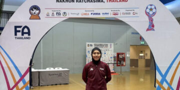 Tita Rosita di Asean Women’s Futsal Championship 2026.(Foto: Dok. PSSI)