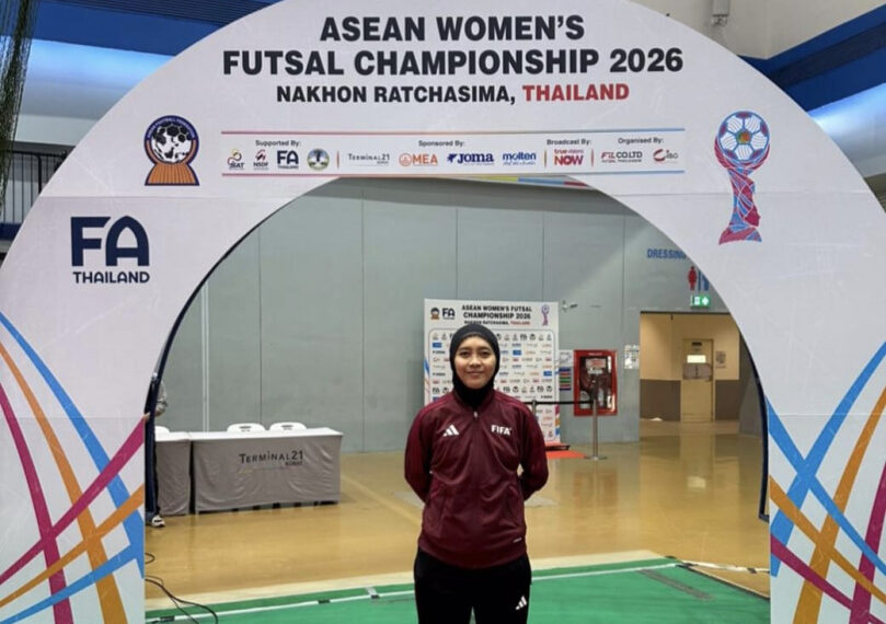 Tita Rosita di Asean Women’s Futsal Championship 2026.(Foto: Dok. PSSI)