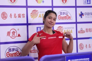 Pebulutangkis putri Indonesia, Ni Kadek Dhinda Amartya Pratiwi.(Foto: Dok. PBSI)