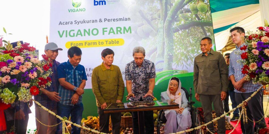 Peresmian Vigano Farm.(Foto: Humas Pemkot Bogor)