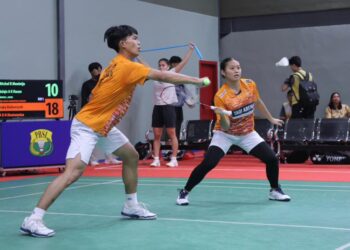 Kaka Raihansyah/Azzahra Dwi Nasywa Khairunnisa.(Foto: Dok. PBSI)