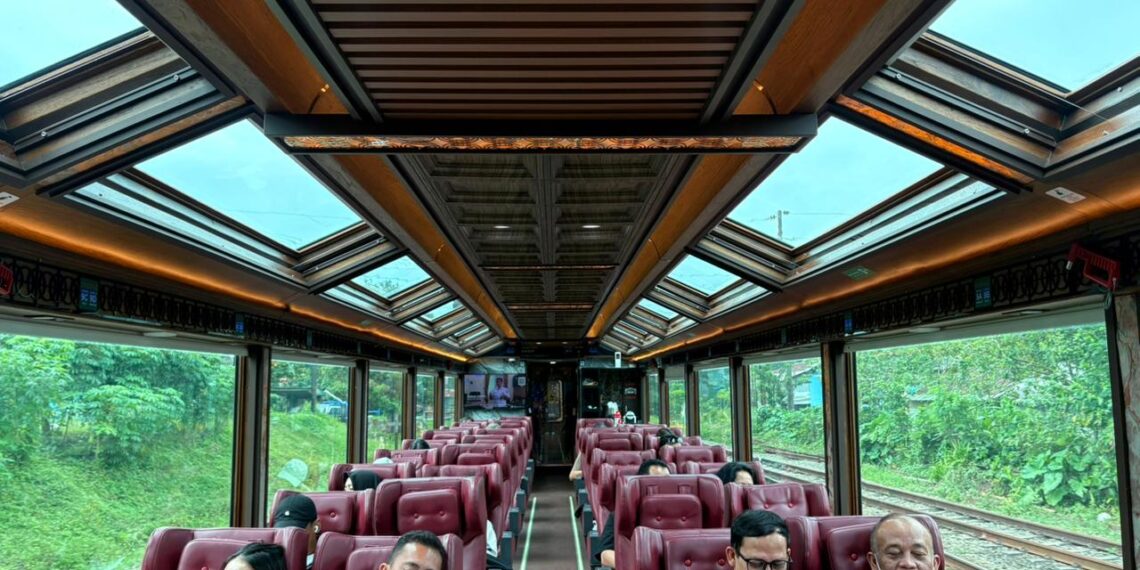 Kereta panoramic.(Foto: Istimewa)