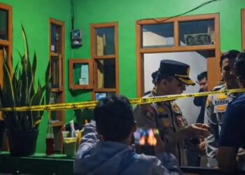 TKP (tempat kejadian perkara) AS, bocah SD ditemukan tewas dihabisi kakak tiri, di Kampung Warung Tiwu, Desa/Kecamatan Cipatat, Kabupaten Bandung Barat.(Foto:Istimewa).
