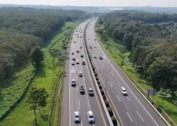 Kondisi lalu-lintas di ruas Tol Cipali sudah lengang saat arus balik Lebaran, Kamis (26/03/2026).(Foto:Istimewa).