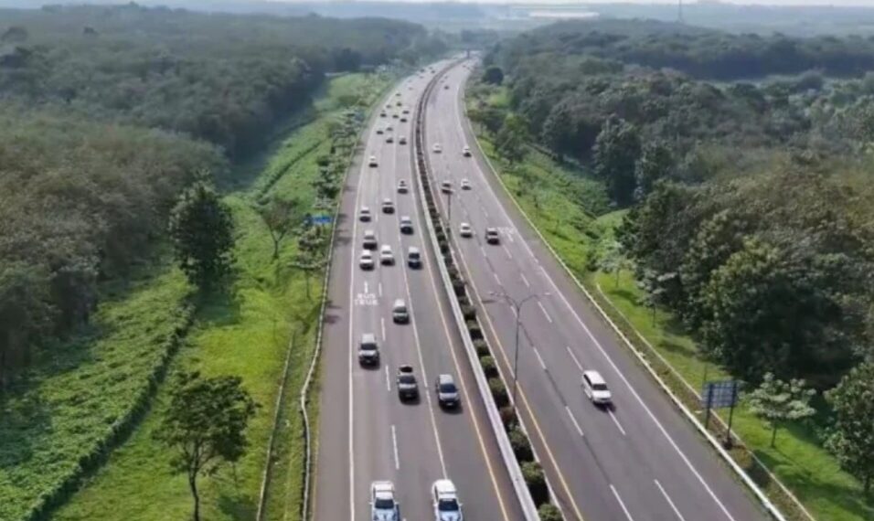 Kondisi lalu-lintas di ruas Tol Cipali sudah lengang saat arus balik Lebaran, Kamis (26/03/2026).(Foto:Istimewa).