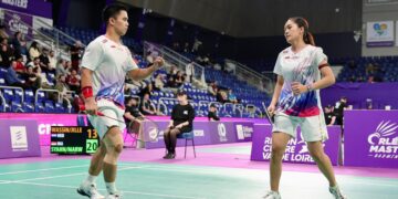 Pasangan ganda campuran Indonesia, Amri Syahnawi/Nita Violina Marwah.(Foto: Dok. PBSI)