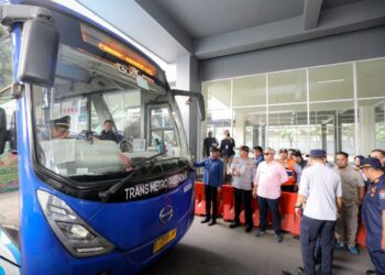 BRT Kota Bandung.(Foto: Humas Pemkot Bandung)