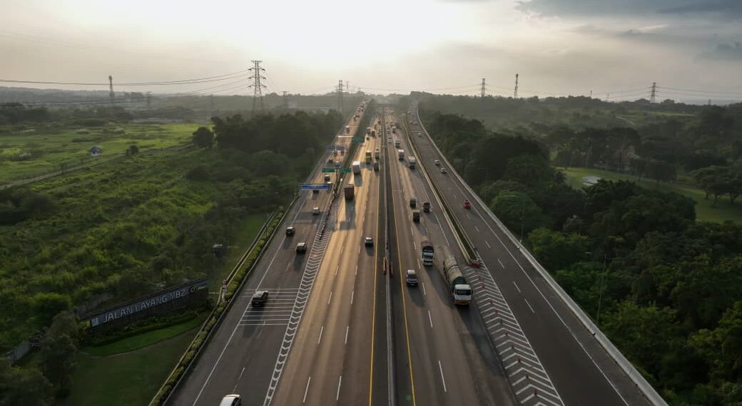 Arus mudik di jalan tol.(Foto: Istimewa)