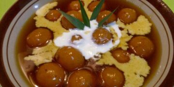 Kuliner Indramayu, Bubur Glintir.(Foto: Budaya-Indonesia.Org)
