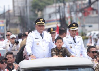 Bupati Bogor Rudy Susmanto dan Wakil Bupati Bogor Ade Ruhandi.(Foto: Dok. Humas Pemkab Bogor)