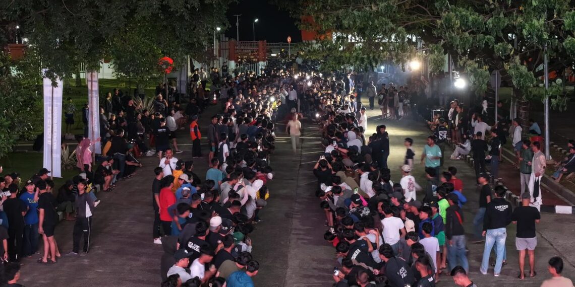 Dash Run di area Stadion Pakansari Bogor.(Foto: Humas Pemkab Bogor)