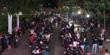 Dash Run di area Stadion Pakansari Bogor.(Foto: Humas Pemkab Bogor)