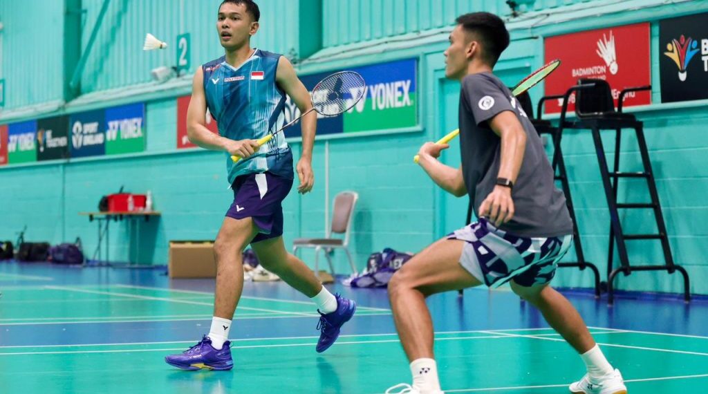 Pasangan Ganda putra Indonesia, Fajar Alfian/Muhammad Shohibul Fikri.(Foto: Dok. PBSI)