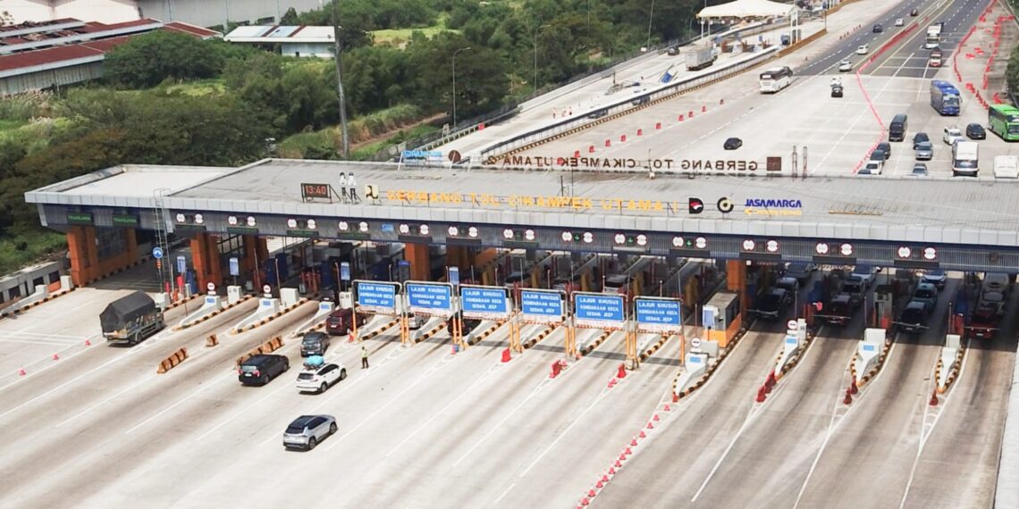 Gerbang Tol Cikampek Utama.(Foto: Istimewa)