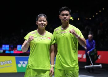 Jafar Hidayatullah/Felisha Alberta Nathaniel Pasaribu.(Foto: Dok. PBSI)