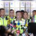 Kepala Korps Lalu Lintas (Kakorlantas) Polri Irjen Pol. Drs. Agus Suryonugroho, S.H., M.Hum bersama PJU.(Foto: Korlantas Polri)