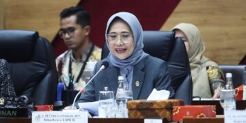 Ketua Komisi X DPR RI, Hetifah Sjaifudian, menyampaikan keprihatinan dan kecaman keras atas dugaan kekerasan seksual dan kekerasan fisik yang menimpa delapan atlet panjat tebing.(foto:dok/kemenpora.go.id)