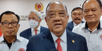 Ketua Umum (Ketum) Komite Olahraga Nasional Indonesia (KONI) Pusat Letjen TNI Purn Marciano Norman.(Foto: KONI Pusat)