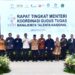 Menpora RI Erick Thohir, menghadiri Rapat Tingkat Menteri Koordinasi Gugus Tugas Manajemen Talenta pada Jumat pagi (6/3) di Kementerian Perencanaan Pembangunan Nasional/Badan Perencanaan Pembangunan Nasional (Bappenas).(foto:bagus/kemenpora.go.id)