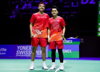 Leo Rolly Carnando/Bagas Maulana.(Foto: Humas PBSI)