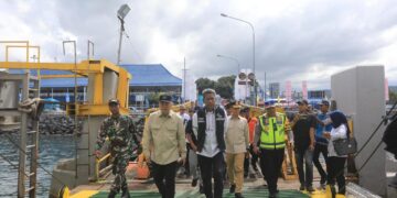 Menteri Perhubungan Dudy Purwagandhi di Pelabuhan Gilimanuk, Bali.(Foto: Dok. Kemenhub)