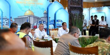 Menteri Perhubungan Dudy Purwagandhi dan Wakil Menteri Perhubungan Suntana.(Foto: Istimewa)