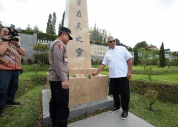 Peresmpian Monumen TPU Cikadut.(Foto: Humas Pemkot Bandung)