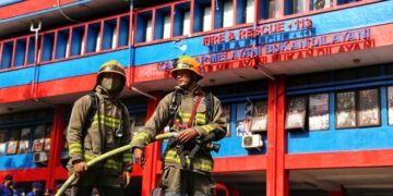 Petugas pemadam kebakaran Kota Bandung.(Foto: Humas Pemkot Bandung)