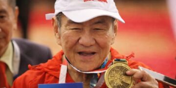 Michael Bambang Hartono, pemilik Grup Djarum meninggal dunia pada Kamis siang tanggal 19 Maret 2026 pukul 13:15 waktu Singapura. Mendiang meninggal pada usia 86 tahun.(Foto: KONI Pusat)