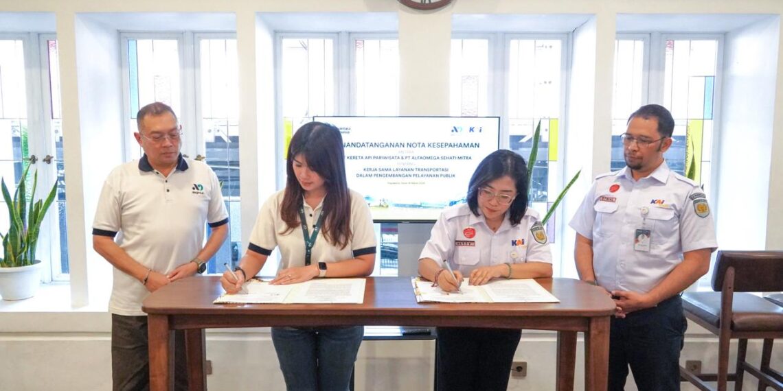 Penandatanganan MoU Kerja Sama KAI Wisata x Joglosemar