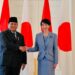 Presiden RI Prabowo Subianto dan PM Jepang Sanae Takaichi.(Foto: Setneg)
